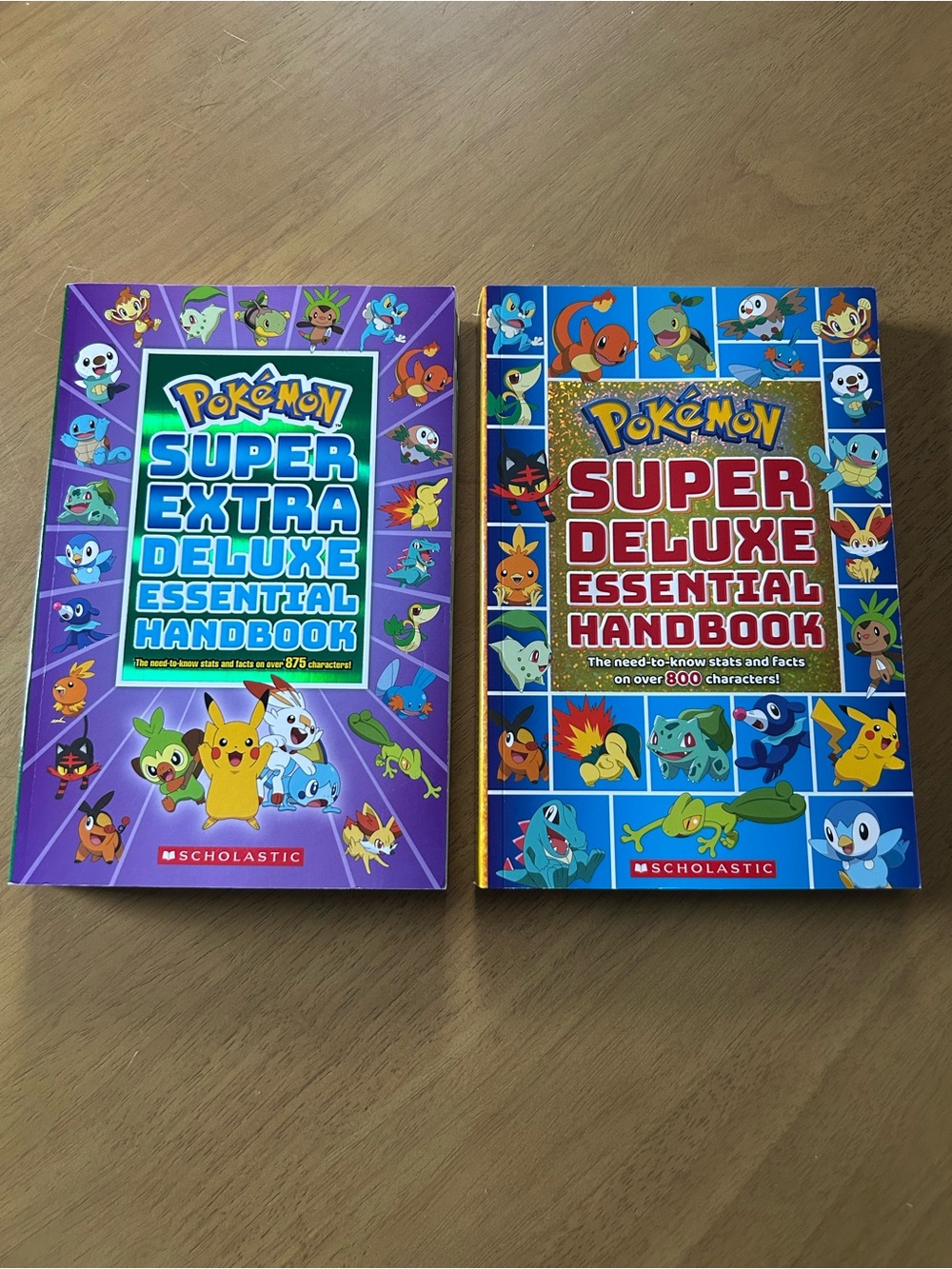 Pokemon Super Deluxe & Super Extra Deluxe Essential Handbook Set of 2 Books